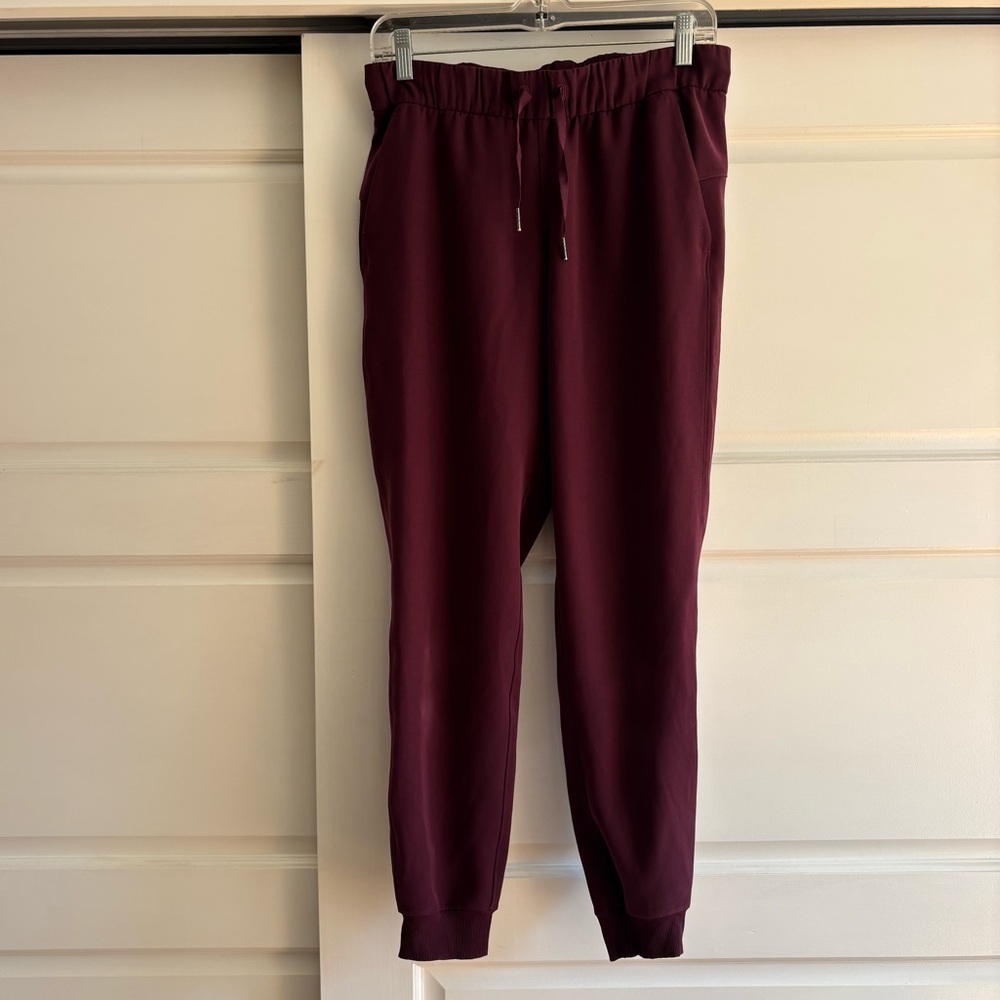 lululemon athletica Burgundy Track Pants